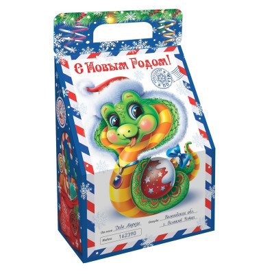 Сладкий новогодний подарок Почтовая леди 500 грамм стандарт в Саратове